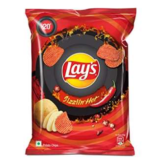 Lays Sizzlin Hot Potato Chips 48g