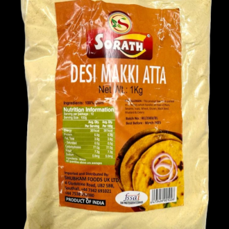 Sorath Yellow Makki Atta Corn Flour 1Kg