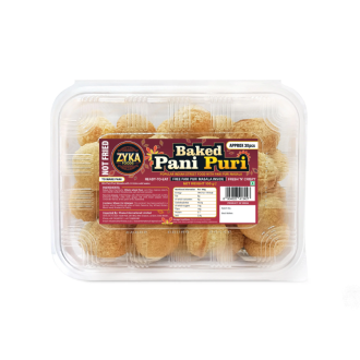 Zyka Baked Pani Puri with Free Pani Puri Masala (30 Pcs)