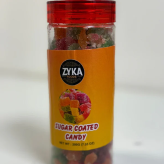 Zyka Sugar Coated Jelly Cube 200g (Pack of 6)